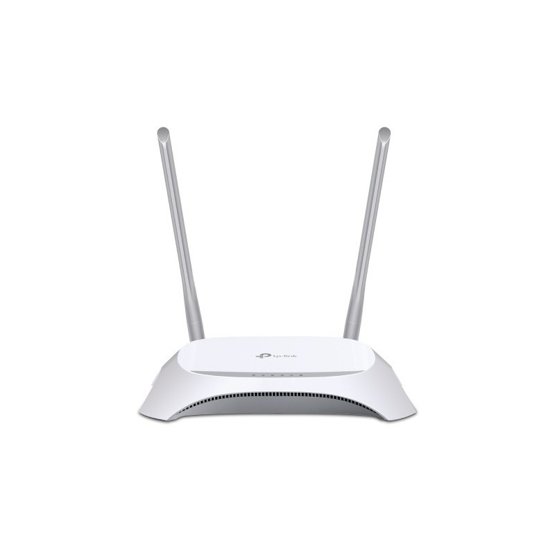 TP-LINK TL-MR3420 router inalámbrico Banda única (2,4 GHz) Ethernet rápido Negro, Blanco