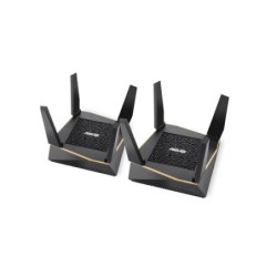 ASUS AiMesh AX6100 router inalámbrico Tribanda (2,4 GHz/5 GHz/5 GHz) Gigabit Ethernet Negro