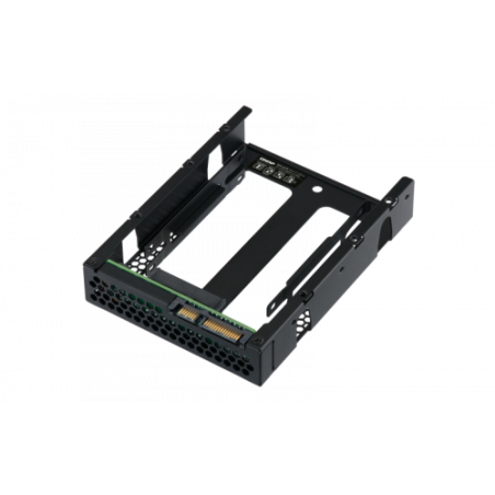 QNAP QDA-A2AR caja para disco duro externo 2.5" Carcasa de disco duro/SSD Negro