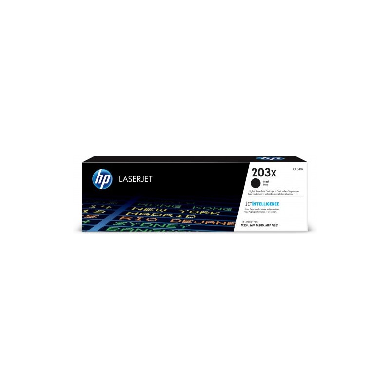 HP 203X TONER HP203X NEGRO (CF540X)
