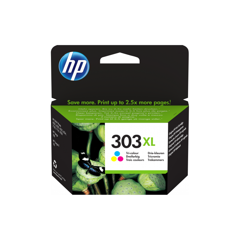 HP 303XL PACK CARTUCHO DE TINTA TRICOLOR HP303XL (T6N03AE ABE)