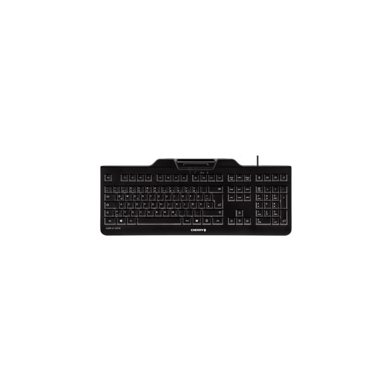CHERRY KC 1000 SC teclado USB QWERTY Español Negro