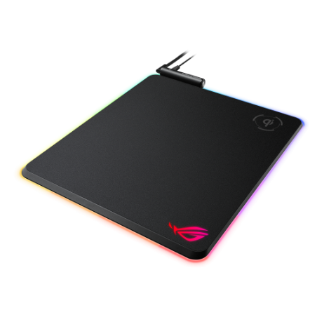 ASUS ROG Balteus Qi Negro Alfombrilla de ratón para juegos