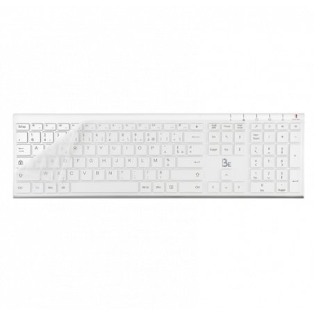 Blue Element PACK-WL-PC-BE/SP teclado RF inalámbrico QWERTY Español Blanco