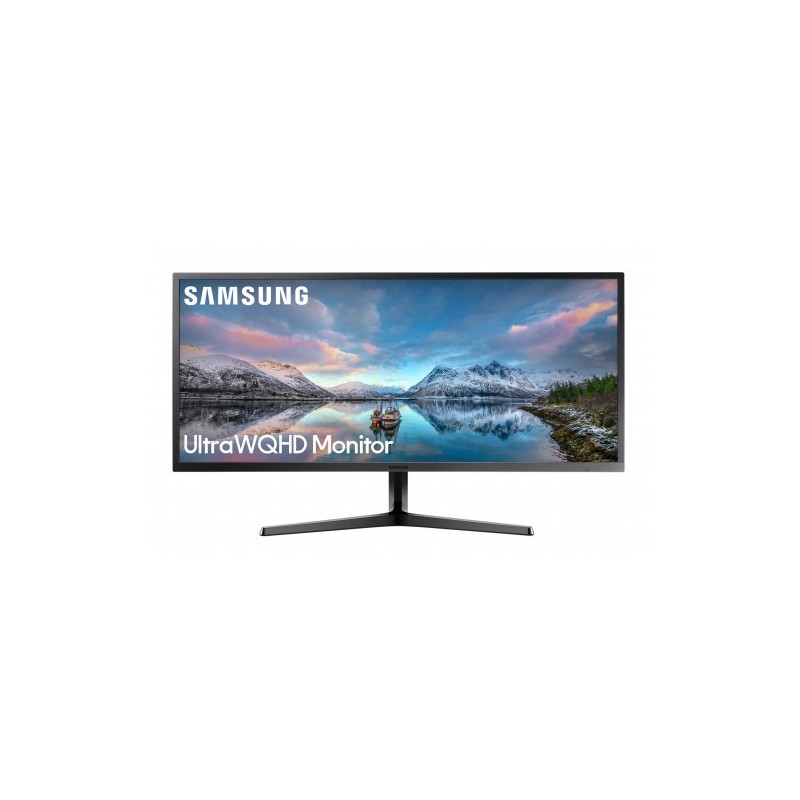 Samsung LS34J550WQU LED display 86,6 cm (34.1") 3440 x 1440 Pixeles UltraWide Quad HD Negro