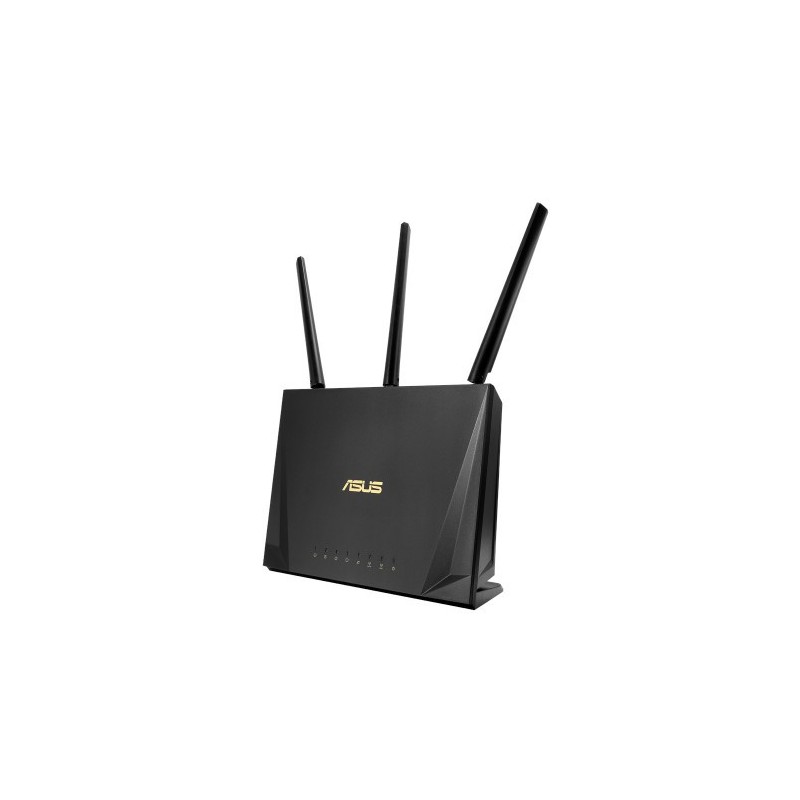 ASUS RT-AC85P router inalámbrico Doble banda (2,4 GHz / 5 GHz) Gigabit Ethernet Negro
