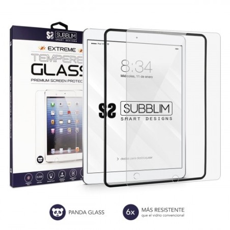 SUBBLIM Extreme tempered glass para Apple iPad 9.7 2018-17/Pro 9.7/iPad 5