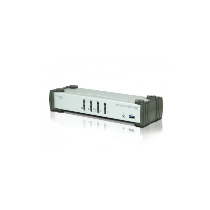 Aten CS1914 interruptor KVM Negro, Gris