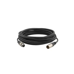 Kramer Electronics XLR Quad Style, 7.6m cable de audio 7,6 m XLR (3-pin) Negro