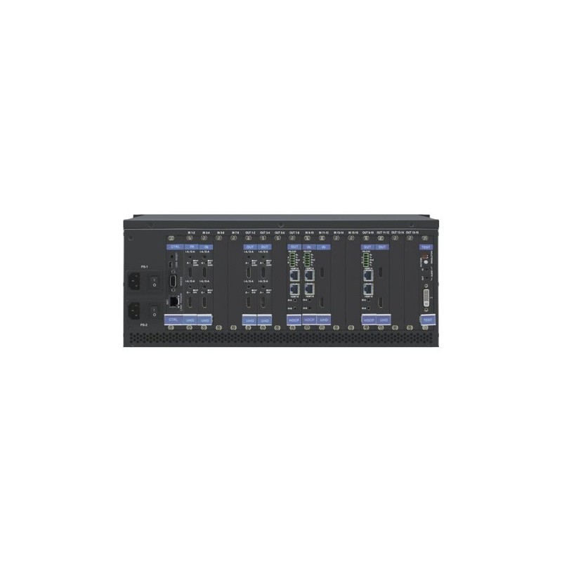KRAMER 2x2 to 16x16 Modular 4K60 4:2:0 Multi?Format Managed Digital Matrix Switcher (VS-1616DN-EM)