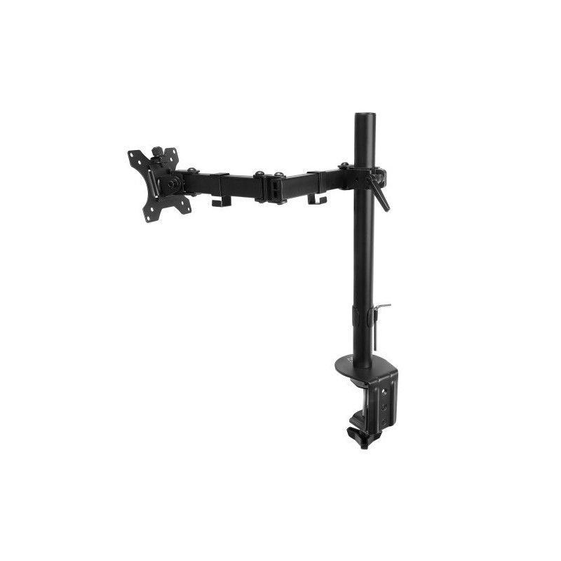 Ewent EW1510 soporte para monitor 68,6 cm (27") Abrazadera Negro
