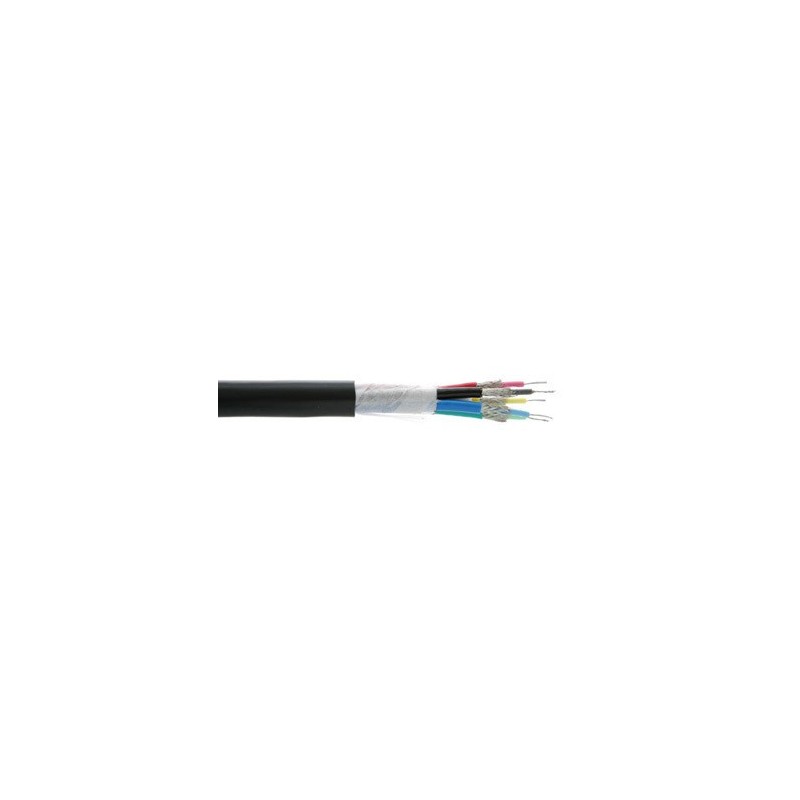 Kramer Electronics BC-5X cable coaxial 100 m Negro