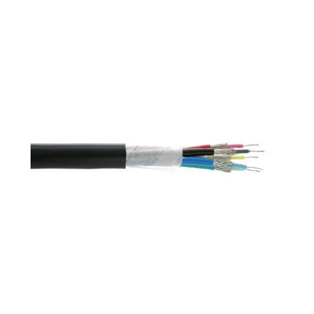 Kramer Electronics BC-5X cable coaxial 100 m Negro