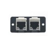 Kramer Electronics Wall Plate Insert - 2 x RJ-45 caja de tomacorriente