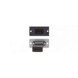 Kramer Electronics W-H(W-HDMI)(B) placa de pared y cubierta de interruptor Negro