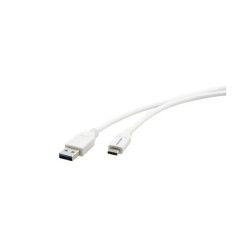 Kramer Electronics C-USB31 cable USB 0,9 m USB 3.2 Gen 1 (3.1 Gen 1) USB C USB A Blanco