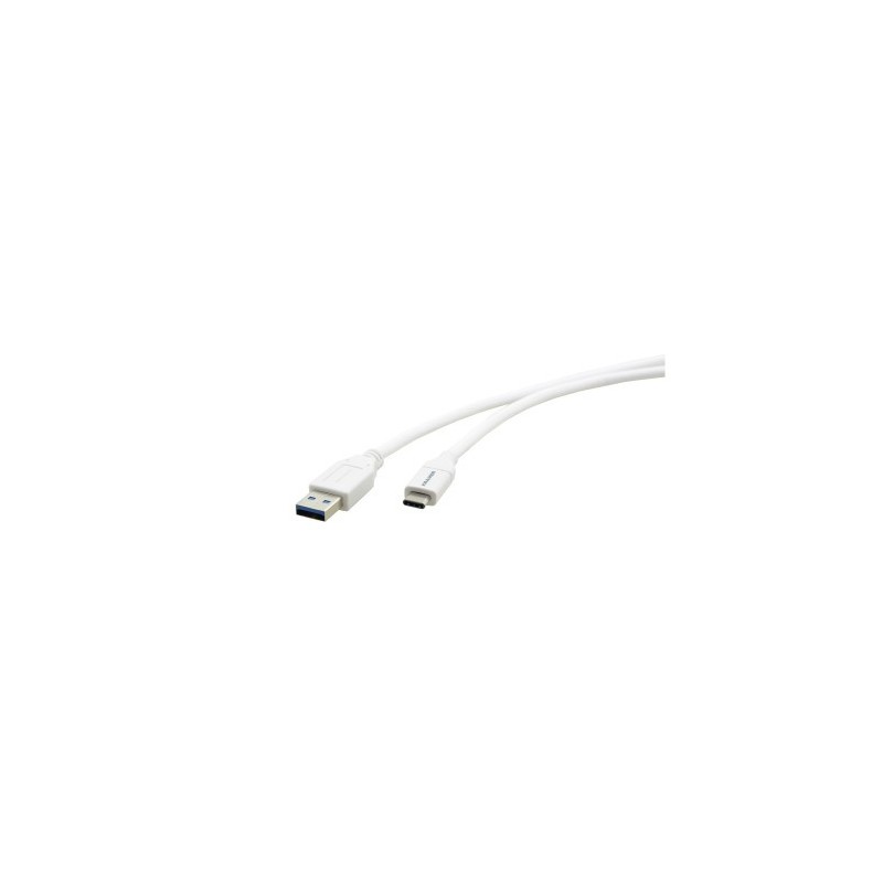Kramer Electronics C-USB31 cable USB 0,9 m USB 3.2 Gen 1 (3.1 Gen 1) USB C USB A Blanco