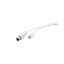 Kramer Electronics C-USB31 cable USB 0,9 m USB 3.2 Gen 1 (3.1 Gen 1) USB C USB B Blanco