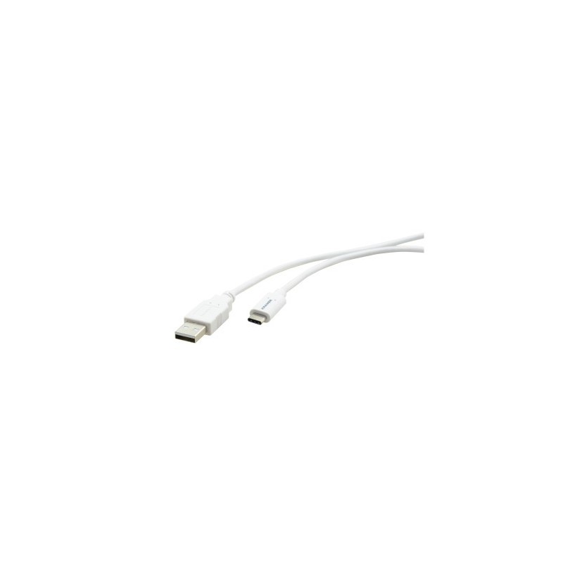 Kramer Electronics C-USB/CA-10 cable USB 3 m USB 2.0 USB C USB A Blanco