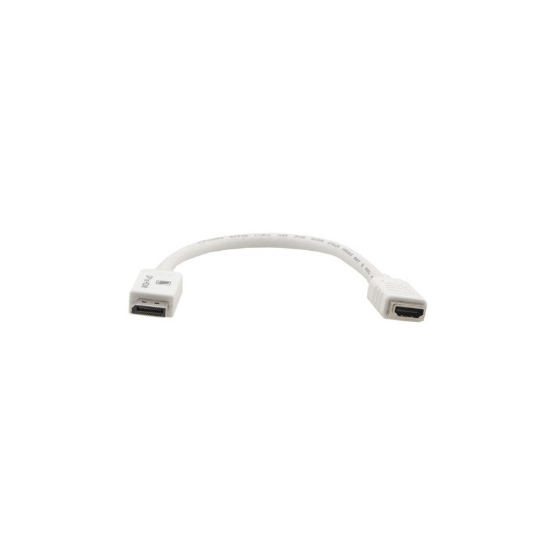 Kramer Electronics DP - HDMI 0.3m 0,3 m DisplayPort Blanco