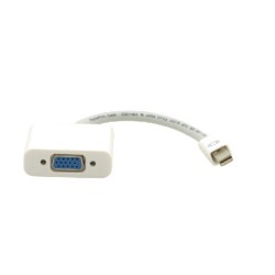 Kramer Electronics Mini DisplayPort (M) to 15−pin HD (F) 0,15 m Blanco