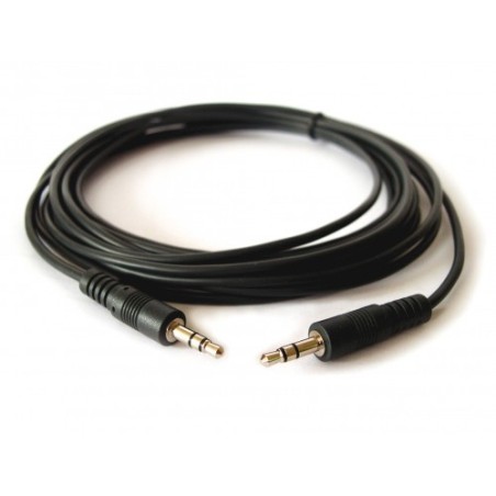Kramer Electronics C-A35M/A35M-10 cable de audio 3 m 3,5mm Negro