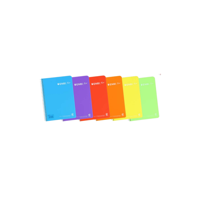 ENRI Plus cuaderno y block A4 80 hojas Colores surtidos