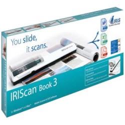I.R.I.S. IRIScan Book 3 900 x 900 DPI Escáner portátil Blanco A4