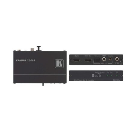 Kramer Electronics FC-46XL convertidor de audio Negro