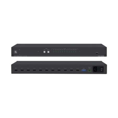 Kramer Electronics VM-10H2 amplificador de línea de video Negro