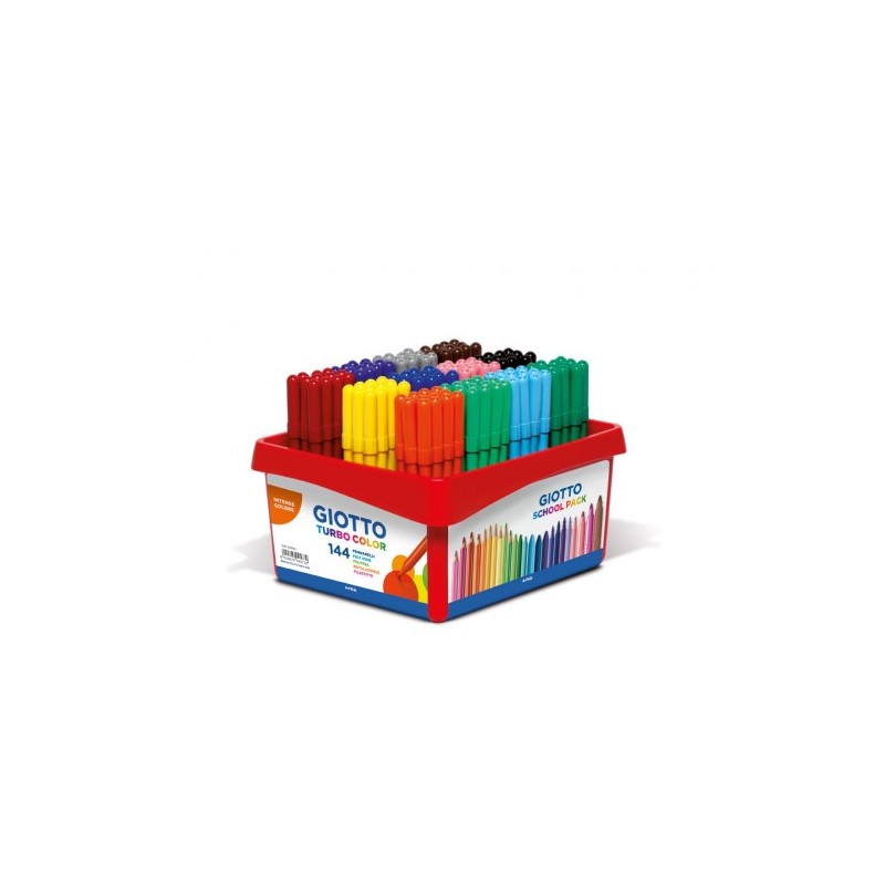 ESTUCHE 144 ROTULADORES TURBO COLOR GIOTTO F523800