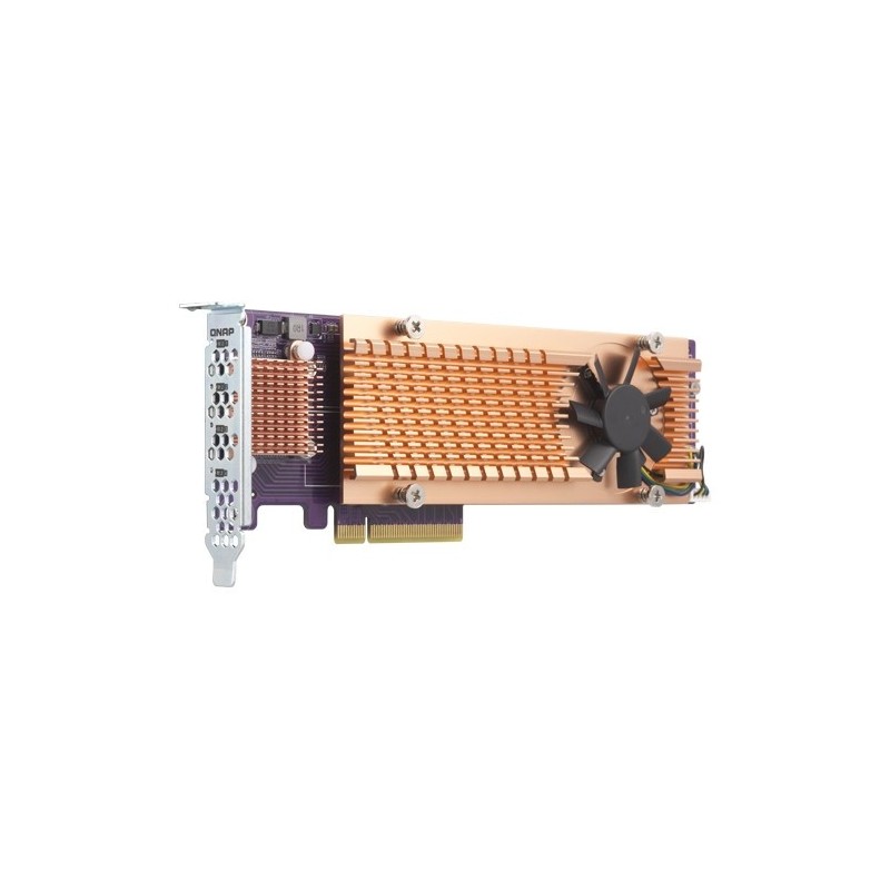 QNAP QM2-4P-384 tarjeta y adaptador de interfaz PCIe Interno