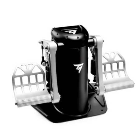 Thrustmaster TPR Rudder Negro, Plata USB Simulador de Vuelo Analógico PC