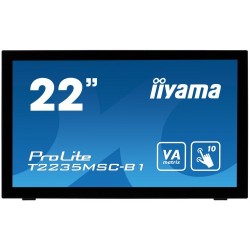 iiyama ProLite T2235MSC 54,6 cm (21.5") 1920 x 1080 Pixeles Multi-touch Mesa Negro