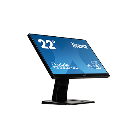 iiyama ProLite T2252MSC-B1 monitor pantalla táctil 54,6 cm (21.5") 1920 x 1080 Pixeles Multi-touch Negro