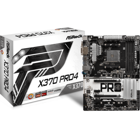 Asrock X370 Pro4 AMD X370 Zócalo AM4 ATX