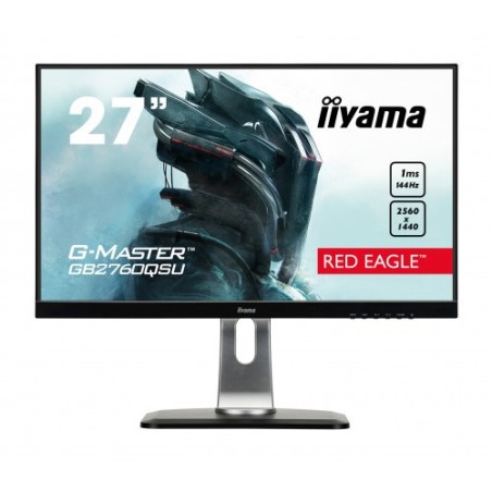 iiyama G-MASTER GB2760QSU-B1 LED display 68,6 cm (27") 2560 x 1440 Pixeles Wide Quad HD Negro