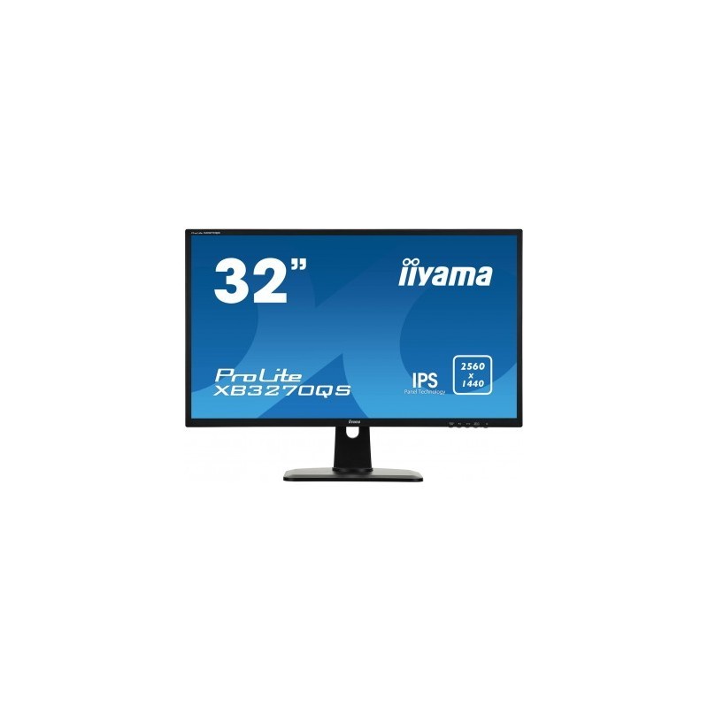 iiyama ProLite XB3270QS-B1 pantalla para PC 80 cm (31.5") 2560 x 1440 Pixeles Quad HD LED Negro