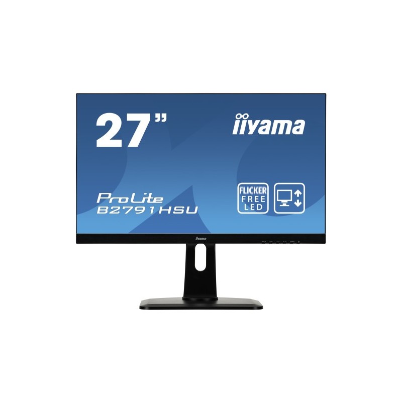 iiyama ProLite B2791HSU-B1 LED display 68,6 cm (27") 1920 x 1080 Pixeles Full HD Negro