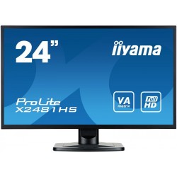 iiyama ProLite X2481HS-B1 LED display 59,9 cm (23.6") 1920 x 1080 Pixeles Full HD Negro