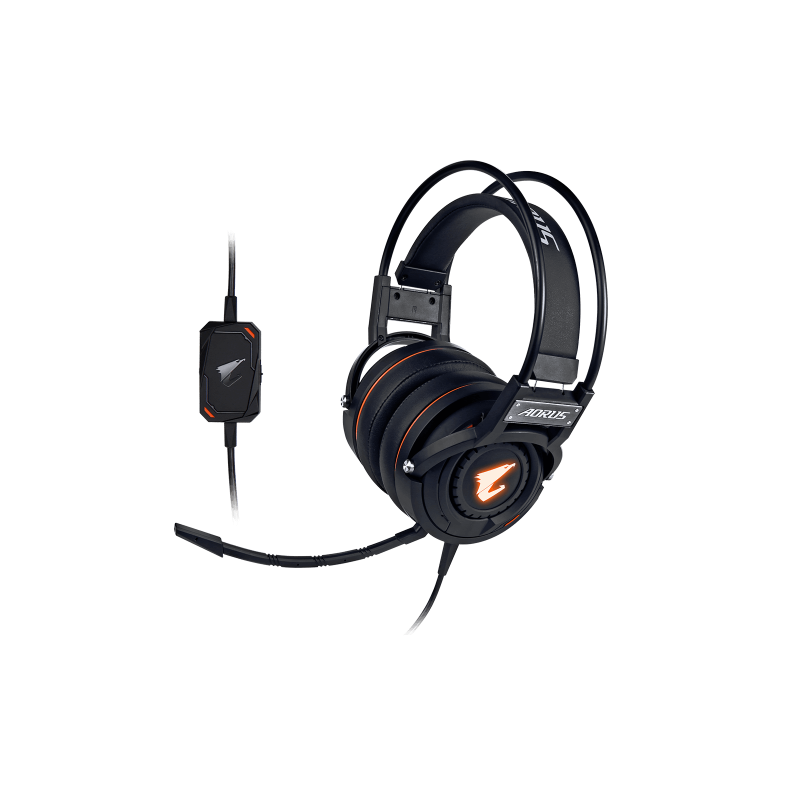 Gigabyte AORUS H5 Auriculares Diadema Conector de 3,5 mm Negro
