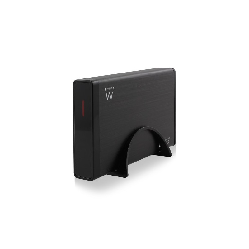 Ewent EW7055 caja para disco duro externo 3.5" Caja de disco duro (HDD) Negro