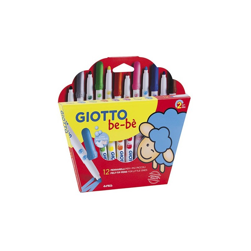 ESTUCHE 12 ROTULADORES BE-BE GIOTTO F469900