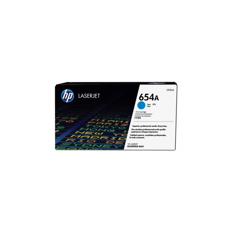 HP 654A TONER HP654A CIAN (CF331A)