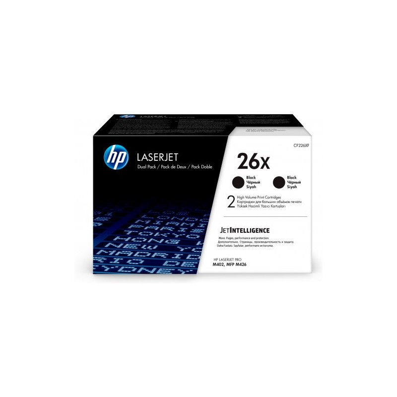 HP 26X TONER HP26X NEGRO (CF226XD)