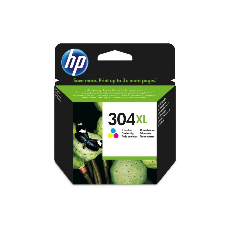 HP 304XL CARTUCHO DE TINTA HP304XL TRICOLOR (N9K07AE)