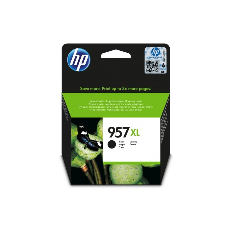 HP 957XL CARTUCHO DE TINTA HP957XL NEGRO (L0R40AE)