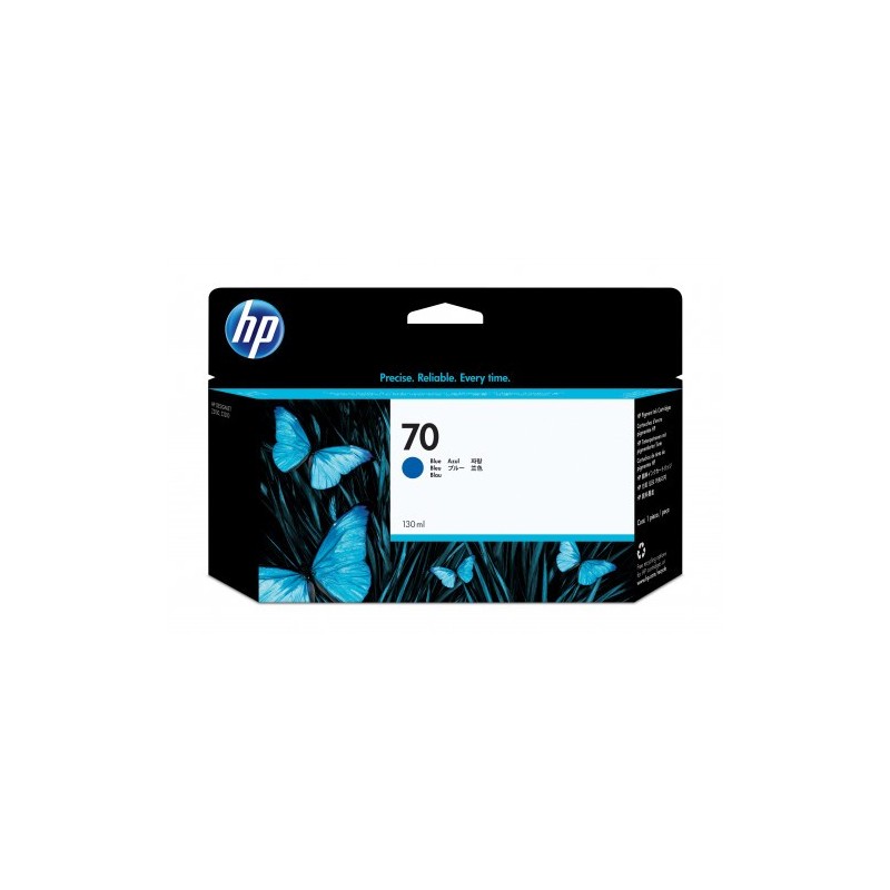 HP Cartucho de tinta 70 azul de 130 ml