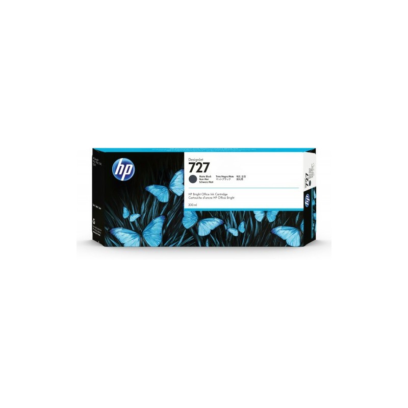 HP 727 CARTUCHO DE TINTA HP727 NEGRO (C1Q12A)