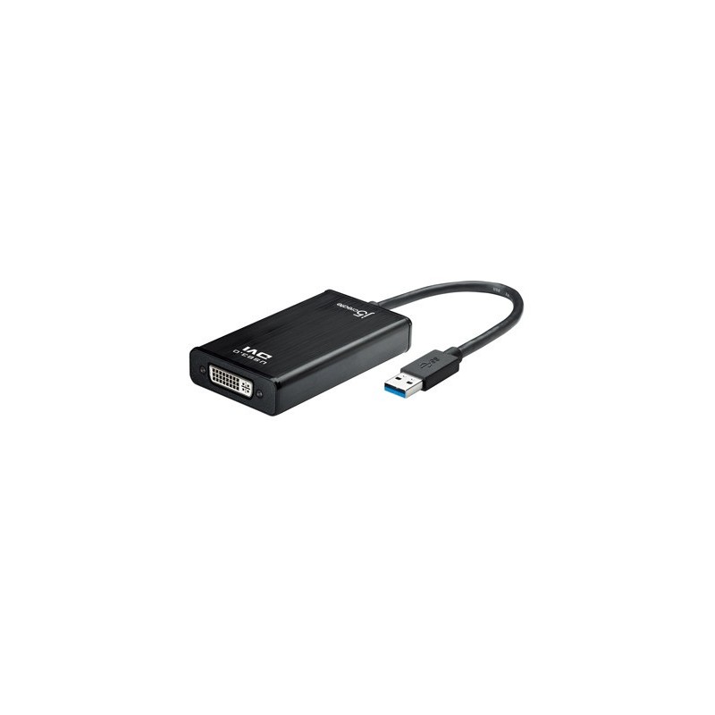 j5create JUA330U adaptador de cable USB 3.0 HDMI Negro